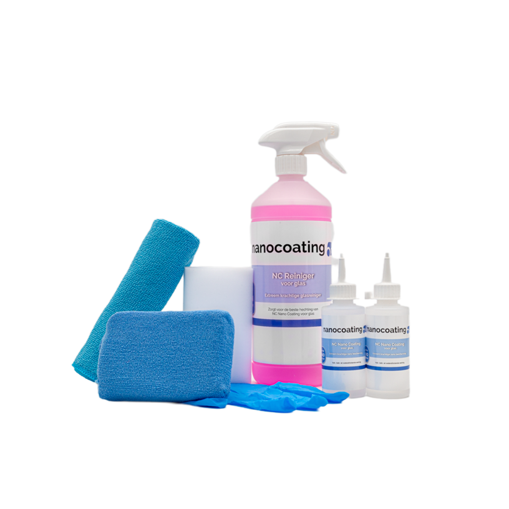 Voordeelpakket Nano coating voor Glas