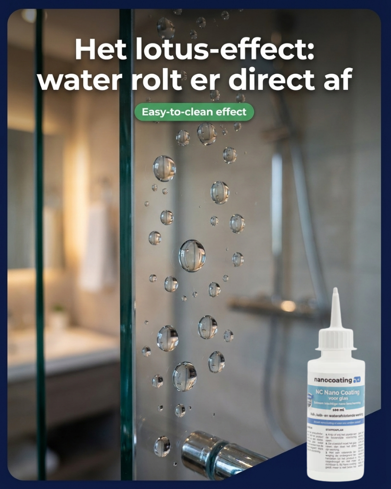 NC Nano Coating voor Glas