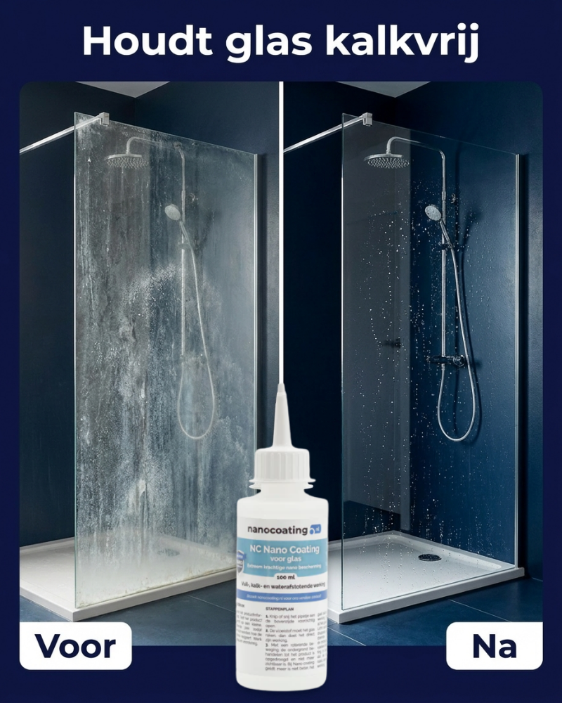 NC Nano Coating voor Glas
