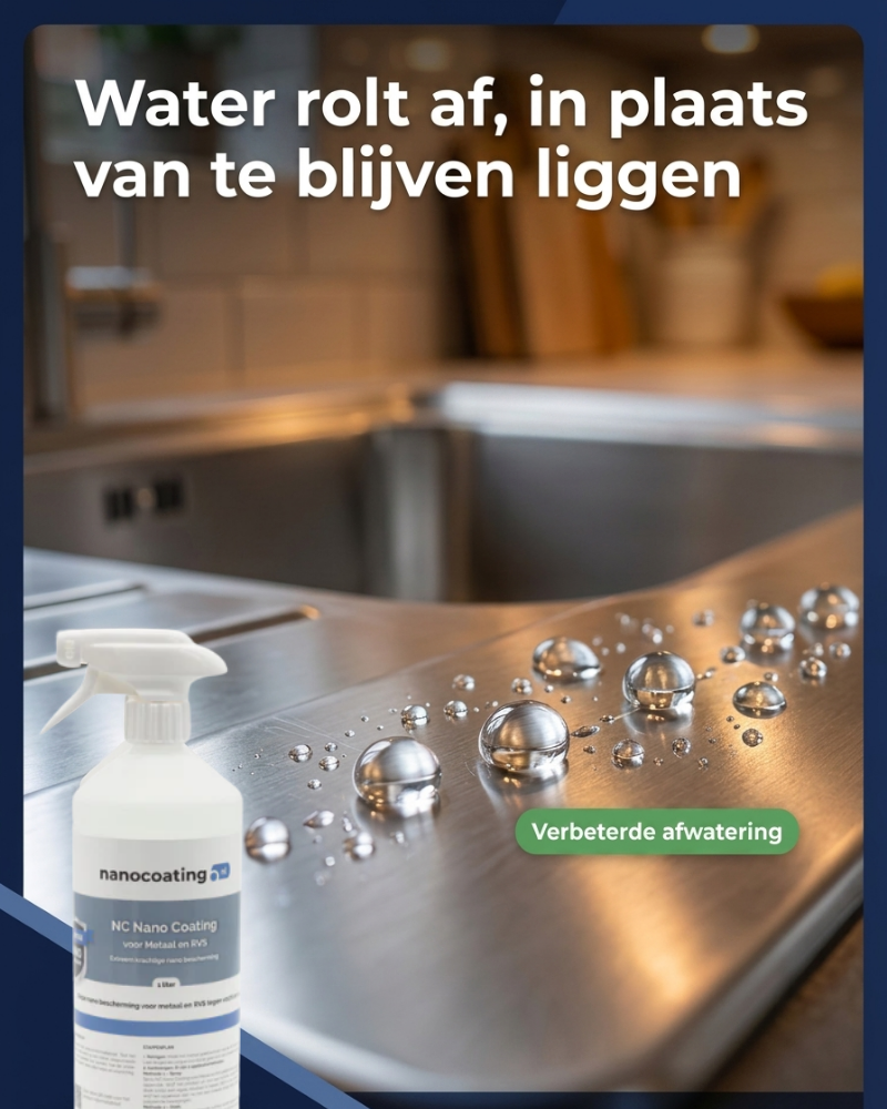 NC Nano Coating voor Metaal en RVS