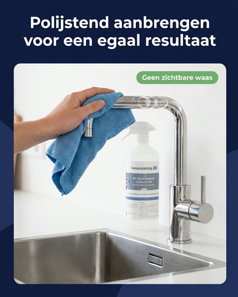NC Nano Coating voor Metaal en RVS