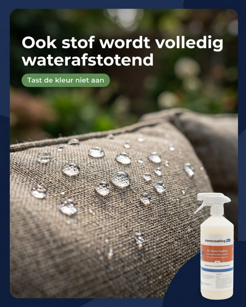 NC Nano Coating voor Textiel, Leder & Suède