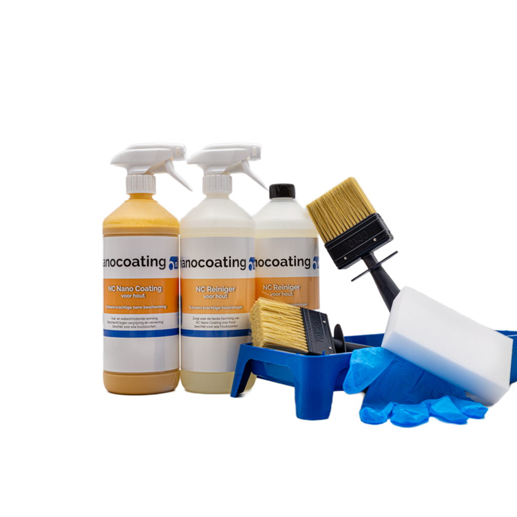 Voordeelpakket Nano coating voor Hout inclusief reiniger